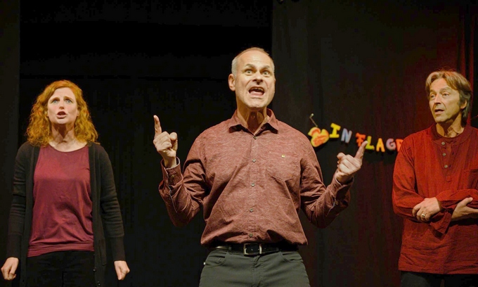 Improtheater Inflagranti (Jessica, Frank, Claudius)